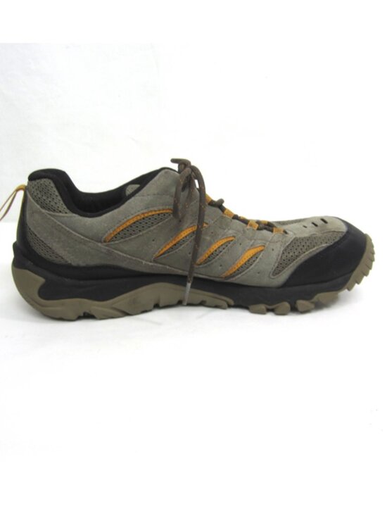Merrell Pine Vent Size 13M Mens Low Hiking Trail Running Shoe Gray Yellow J09583 main image 8